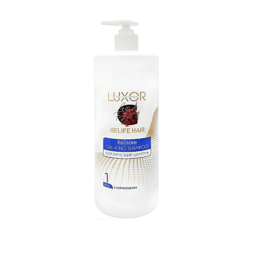 LUXOR, Хелатирующий шампунь для волос Фаза 1 Relife Hair, 1000 мл