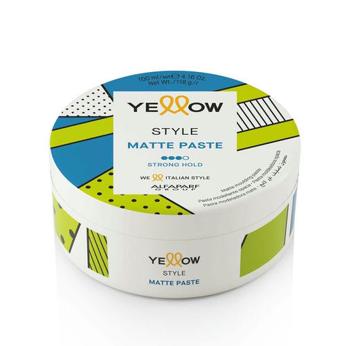 YELLOW, Паста матирующая сильной фиксации Style, 100 мл
