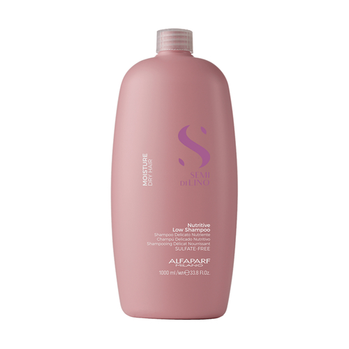 ALFAPARF MILANO, Шампунь для сухих волос Nutritiev Low Shampoo Semi Di Lino Moisture, 1000 мл