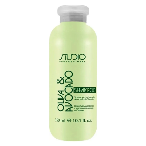 KAPOUS, Шампунь для волос с маслами авокадо и оливы Oliva & Avocado, 350 мл