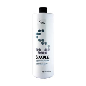 KEZY, Шампунь увлажняющий для всех типов волос с пантенолом и бетаином Simple, 1000 мл