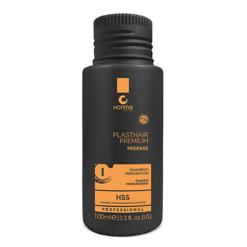 HONMA TOKYO, Подготавливающий шампунь Plast Hair Shampoo Preparation 1 Шаг, 100 мл