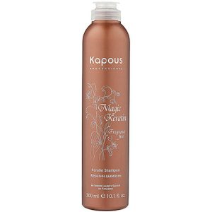 KAPOUS, Кератин шампунь для волос Magic Keratin, 300 мл