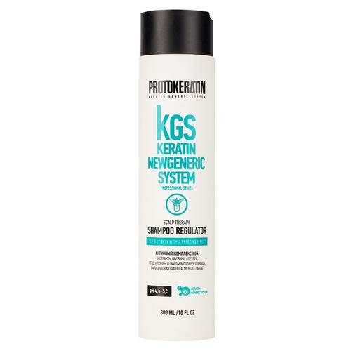 PROTOKERATIN, Шампунь-регулятор для жирной кожи головы Shampoo-Regulator For Oily Skin, 300 мл