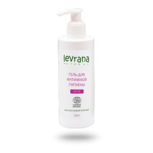 LEVRANA, Гель для интимной гигиены ECOCERT, 250 мл
