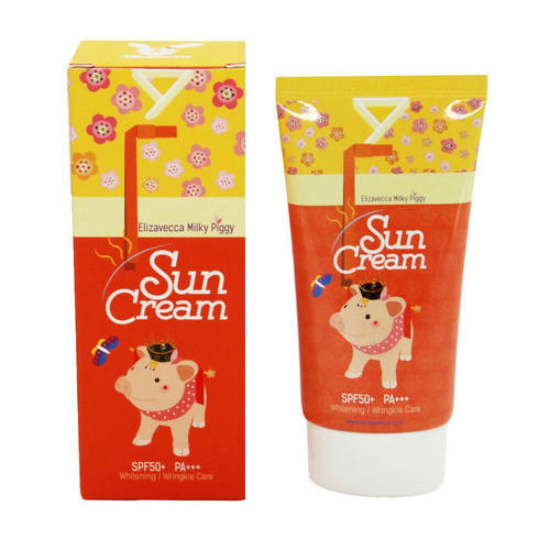ELIZAVECCA, Солнцезащитный крем SPF 50+ Milky Piggy, 50 мл
