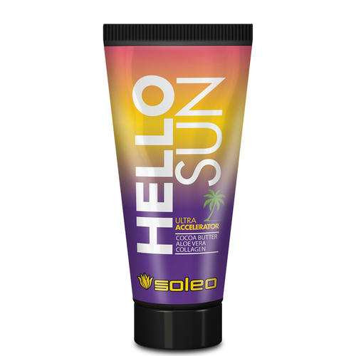 SOLEO, Ускоритель для загара с маслом какао Hello Sun Basic, 150 мл