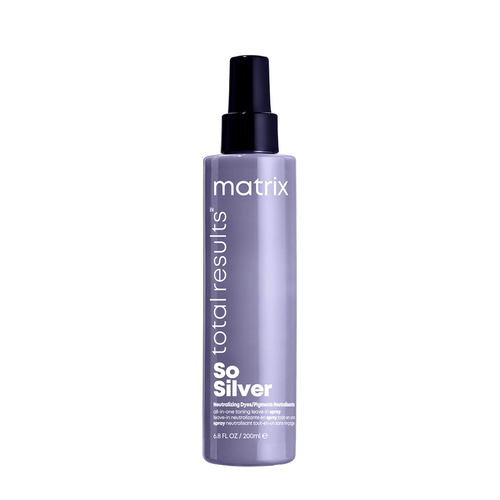 MATRIX, Мультифункциональный несмываемый нейтрализующий спрей Total Results So Silver, 200 мл