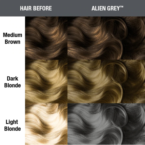 MANIC PANIC, Краситель прямого действия Classic Alien Grey, 118 мл — изображение 2