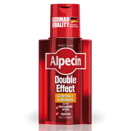 ALPECIN, Шампунь против перхоти и выпадения волос Doppel-Effekt, 200 мл