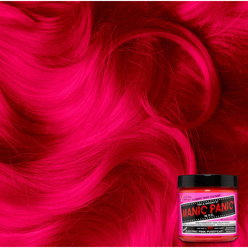 MANIC PANIC, Краситель прямого действия Classic Electric Pink Pussycat, 118 мл