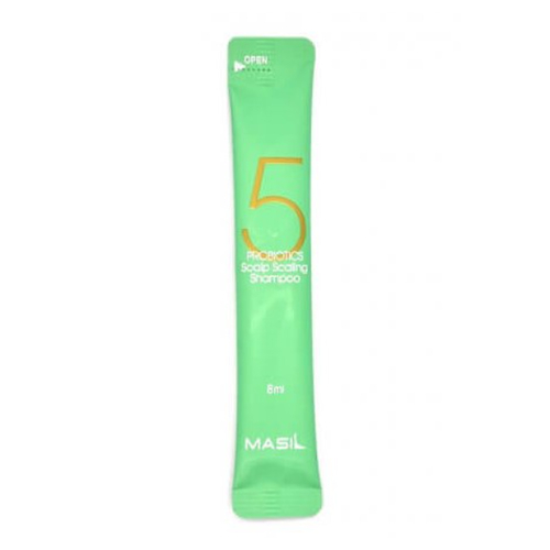 MASIL, Шампунь для глубокого очищения кожи головы с 5 видами пробиотиков 5 Probiotics Scalp Scaling, 8 мл