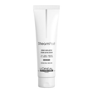 L'Oreal Professionnel, Восстанавливающий крем-уход для разглаживания плотных волос Steampod, 150 мл
