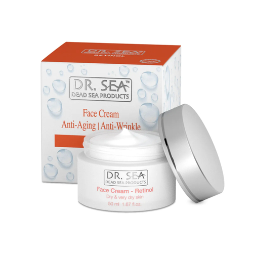 DR.SEA, Крем для лица для сухой и очень сухой кожи с ретинолом, 50 мл
