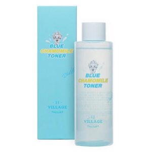 VILLAGE 11 FACTORY, Успокаивающий тонер с экстрактом голубой ромашки Blue Chamomile Toner, 250 мл