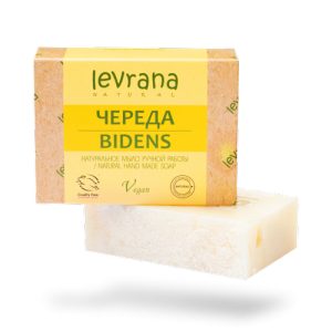 LEVRANA, Натуральное мыло ручной работы Череда, 100 гр