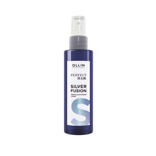 OLLIN, Нейтрализующий спрей для волос Silver Fusion Perfect Hair, 120 мл