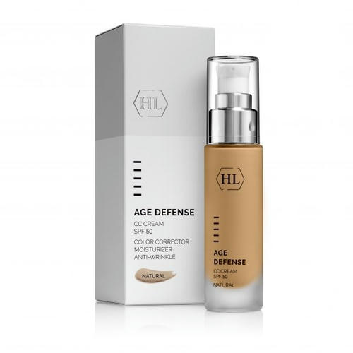 HOLY LAND, Корректирующий крем CC Cream (SPF50) Age Defence NATURAL, 50 мл