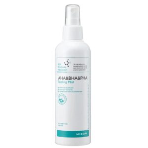 MIZON, Пилинг-мист для лица с кислотами AHA&BHA&PHA Peeling Mist, 200 мл