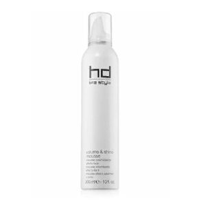 FARMAVITA, Мусс для придания объема и блеска сильной фиксации Hd Volume & Shine Mousse, 300 мл