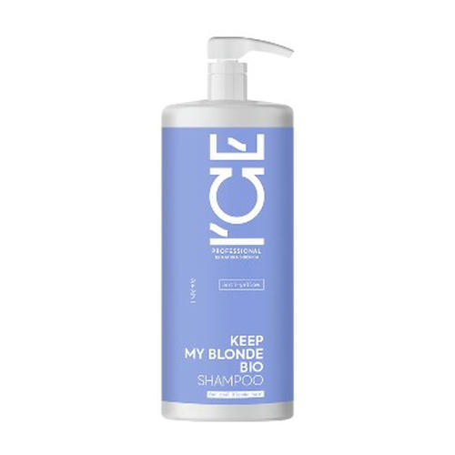 I'CE PROFESSIONAL BY NATURA SIBERICA, Тонирующий шампунь для светлых волос KEEP MY BLONDE, 1000 мл
