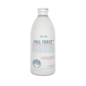OLLIN, Шампунь тонизирующий для волос с экстрактом пурпурного женьшеня Full Force, 300 мл