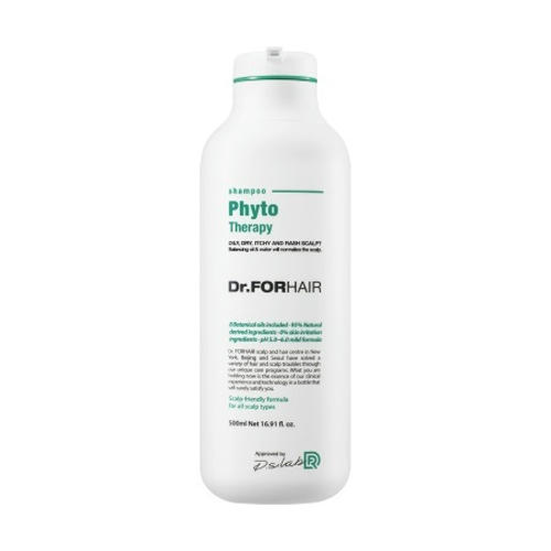 DR.FORHAIR, Шампунь бессульфатный универсальный для всех типов волос Phyto Therapy, 500 мл