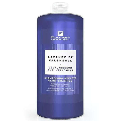 FAUVERT, Шампунь для нейтрализации желтизны волос Лаванда Reflets, 1000 мл