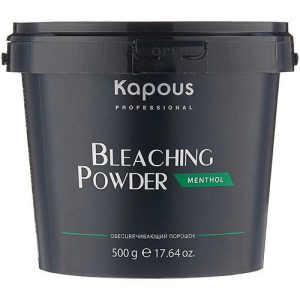 KAPOUS, Пудра осветляющая с ментолом, 500 гр