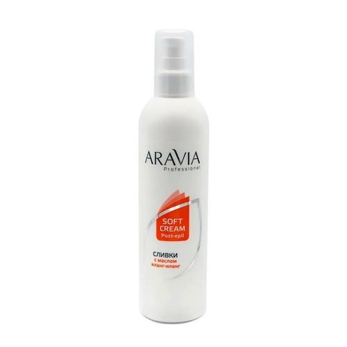 ARAVIA, Сливки восстанавливающие с маслом иланг-иланг флакон с дозатором Professional, 300 мл