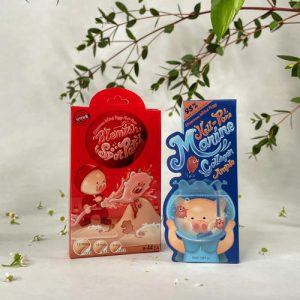 ELIZAVECCA, НАБОР СЫВОРОТКА ДЛЯ ЛИЦА C МОРСКИМ КОЛЛАГЕНОМ HELL-PORE MARINE COLLAGEN AMPLE, 50 МЛ И ПАТЧИ ОТ АКНЕ ТОЧЕЧНЫЕ WITCH PIGGY HELL PORE BLEMISH SPOT PATCH, 44 ШТ