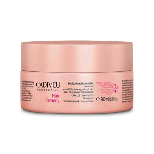 CADIVEU, Реконструирующая маска для волос Hair Remedy, 200 мл