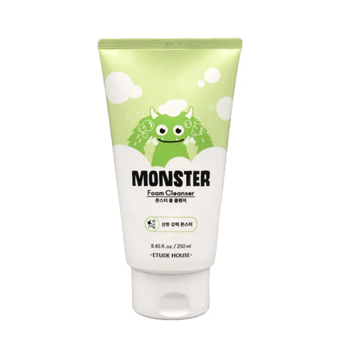 ETUDE HOUSE, Освежающая пенка для умывания Monster Foam Cleanser, 250 мл