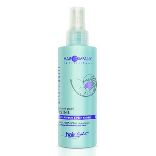 HAIR COMPANY, Несмываемая маска-спрей 12 в 1 с минералами и жемчугом Hair Light Mineral Pearl, 150 мл