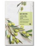 MIZON, Тканевая маска для лица с экстрактом оливы Joyful Time Essence Mask Olive, 1 шт