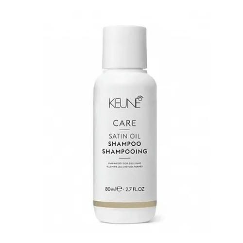 KEUNE, Шампунь Шелковый уход CARE Satin Oil Shampoo, 80 мл
