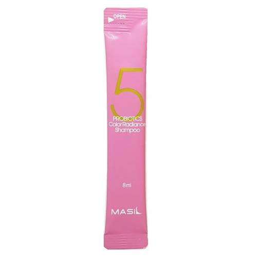 MASIL, Шампунь для сияния волос с пробиотиками 5 Probiotics Color Radiance Shampoo, 8 мл
