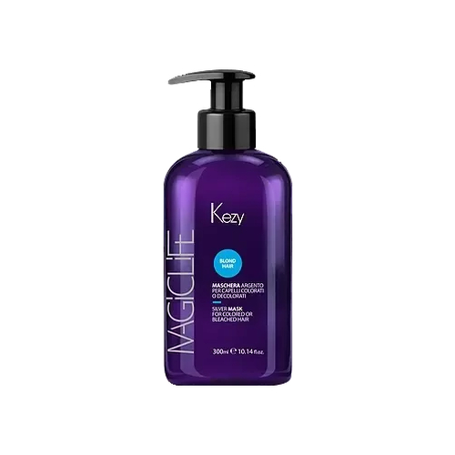 KEZY, Серебрянная маска для окрашенных или осветленных волос Blond Hair Magic Life, 300 мл