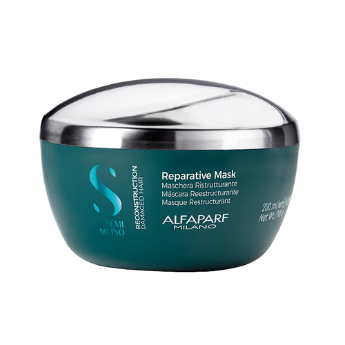 ALFAPARF MILANO, Маска для поврежденных волос Reparative Mask Semi Di Lino Reconstruction, 200 мл