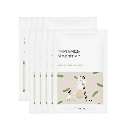 ROUND LAB Питательный маски Soybean Nourishing Mask (10шт.)