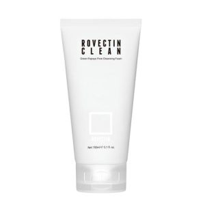 Rovectin Очищающая пенка Clean Green Papaya Pore Cleansing Foam 150мл
