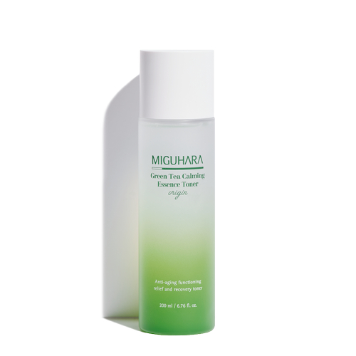 Miguhara Эссенциальный тонер Green Tea Calming Essence Toner Origin 200мл