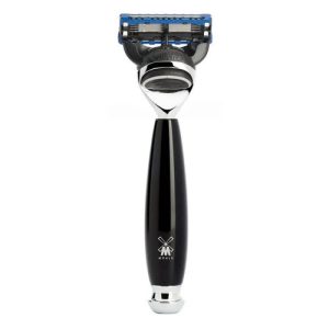 Бритва MUEHLE VIVO, Fusion, черная смола, уцененный товар