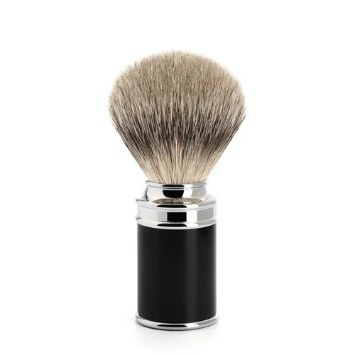 Помазок MUEHLE TRADITIONAL, барсучий ворс высшей категории Silvertip, черная смола