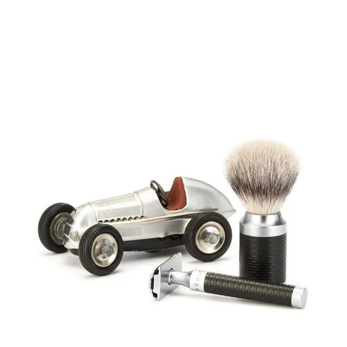 Т-образная бритва MUEHLE ROCCA, сталь, черный акцент, closed comb — изображение 3