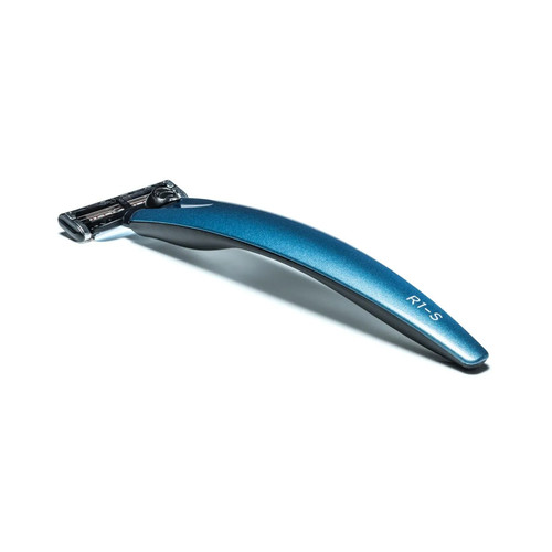 Бритва Bolin Webb R1-S, синяя, Gillette Mach3 — изображение 4