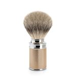 Помазок MUEHLE TRADITIONAL, барсучий ворс высшей категории Silvertip, розовое золото