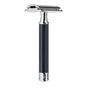 Т-образная бритва MUEHLE TRADITIONAL, черная смола, closed comb, уцененный товар