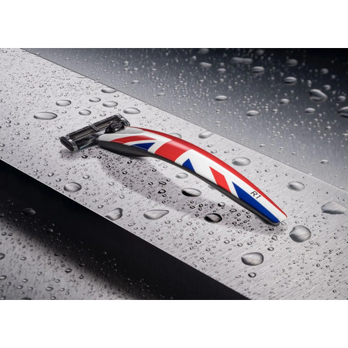 Бритва Bolin Webb R1, Union Jack, Gillette Mach3 — изображение 2