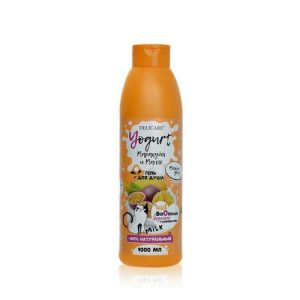 Крем - гель для душа Delicare Yougurt "маракуйя и манго" 1000мл